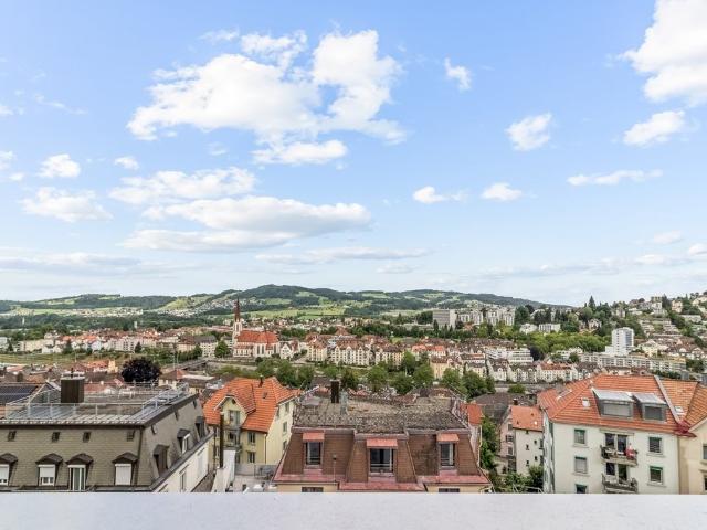 Wohnen über den Dächern von St. Gallen