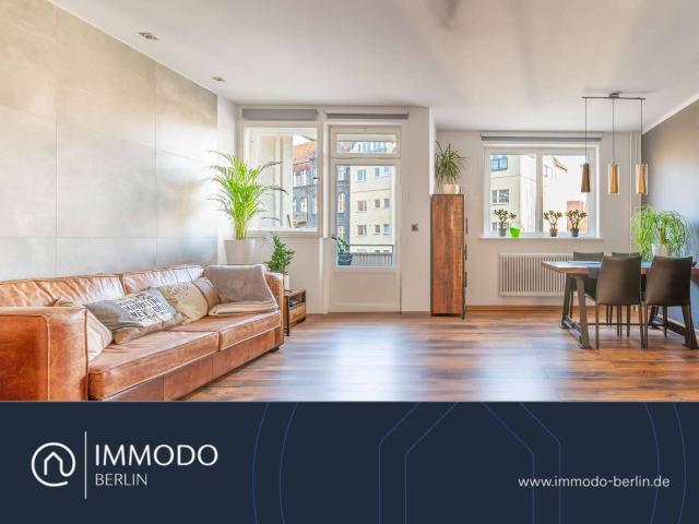 ? Wohnen zwischen Vikroria Luise & Prager Pl Saniertes Studio Apt. m. Balkon, Parkblick & Stellpl