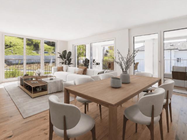 WOHNKOMFORT MIT SONNENBONUS 4.5 ZIMMER WOHNUNG FÜR HÖCHSTE ANSPRÜCHE