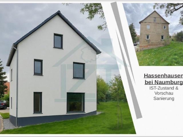 Wohnhaus mit 230 m² Wohn Nutzfläche inklusive 800 m² Grundstück in Hassenhausen bei Naumburg