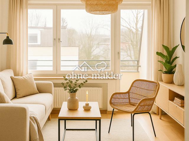 Wohntraum in Münchens Bestlage Harlaching: Stilvolle 3 Zimmer Südbalkon Wohnung