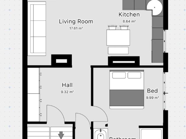 Wohnung mit 1 Schlafzimmer Landeck 6500 DS102020297