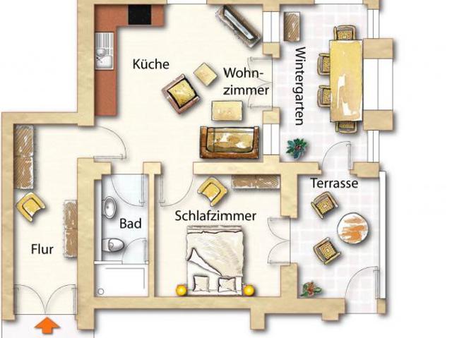 Wohnung mit 2 Schlafzimmer Ahlbeck 17419 DS78102858