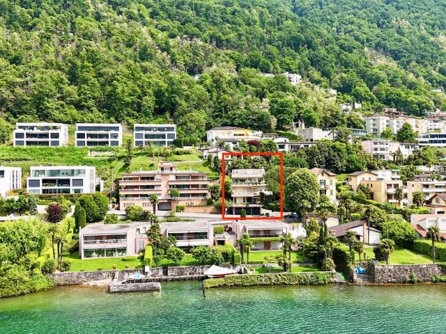 Wohnung mit atemberaubendem Seeblick in Bissone zu verkaufen