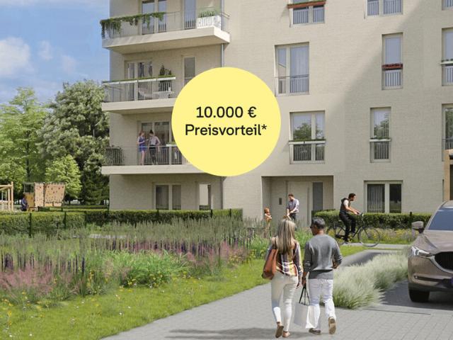 Wohnung mit Balkon und Keller