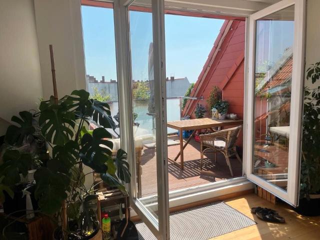Wohnung mit Dachterrasse ZWISCHENMIETE 2 WOCHEN im August