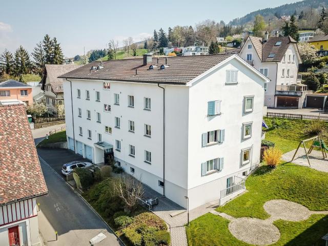 Wohnung mit Gartensitzplatz