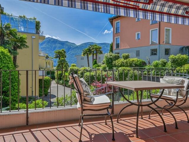 Wohnung mit mediterranem Charme auf dem berühmten Monte Verità