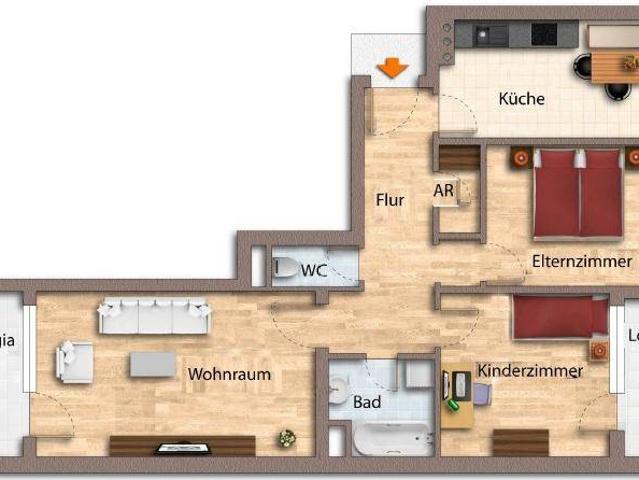 Wohnung in Kitzbühel Gestalten Sie Ihr Zuhause