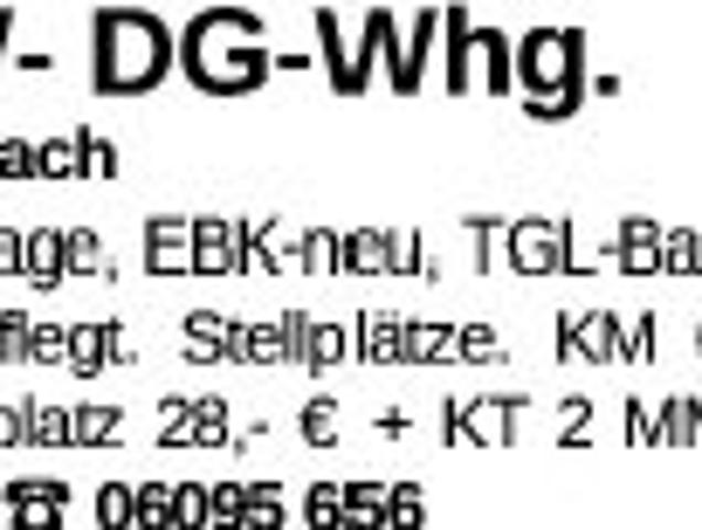 Wohnung in 63856 Bessenbach