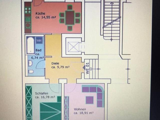 Wohnung Johannstadt ab September
