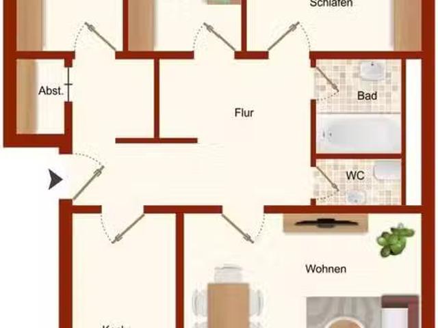 Wohnung kaufen Germering 4 Zimmer Wohnung