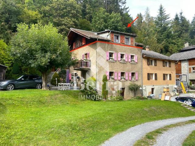 Wohnung – Terrasse und Grundstück für Erweiterung!