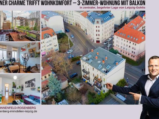 Wohnung zum Kaufen in Leipzig Gohlis 259.900,00 EUR 86.51 m²