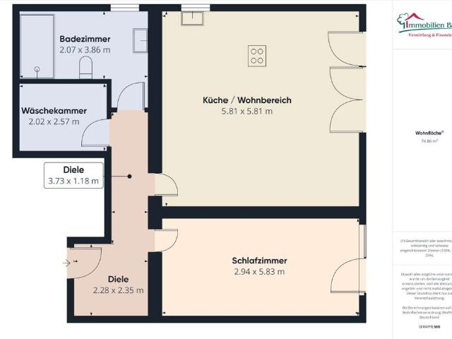 Wohnung zum Kaufen in Merzig 318.800,00 EUR 85 m²