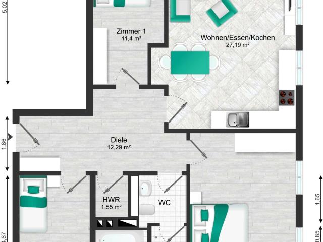 Wohnung zum Kaufen in Potsdam 620.000,00 EUR 100 m²