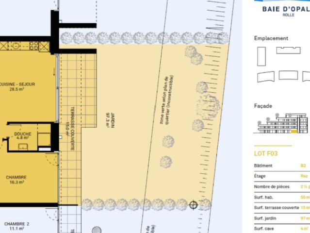 Wohnung 2.5 Zimmer