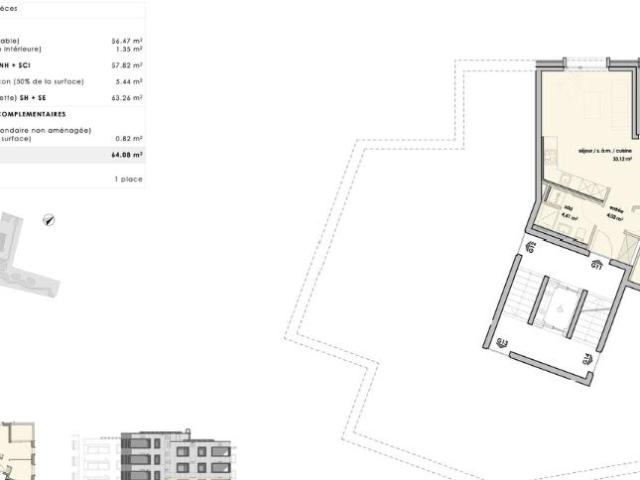 Wohnung 2.5 Zimmer