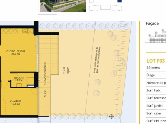 Wohnung 2.5 Zimmer