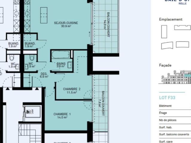 Wohnung 3.5 Zimmer