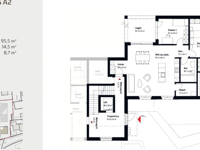 Wohnung 3.5 Zimmer