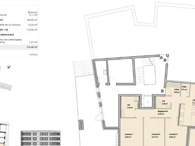 Wohnung 4.5 Zimmer