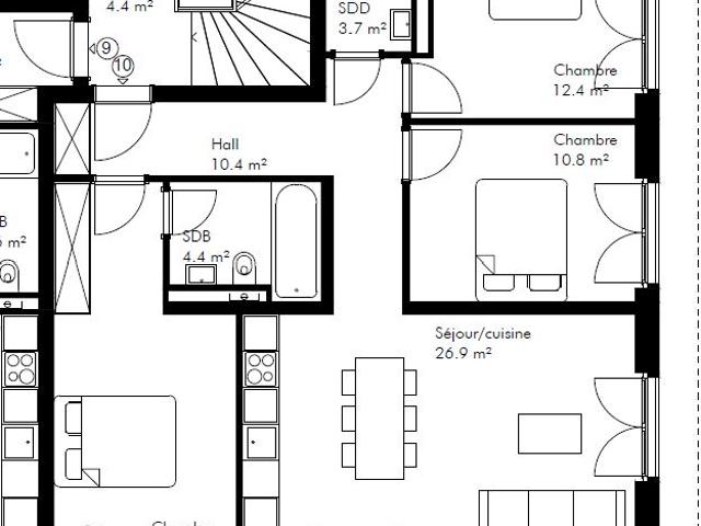 Wohnung 4.5 Zimmer