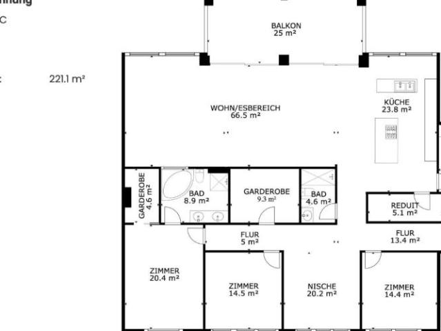 Wohnung 5.5 Zimmer