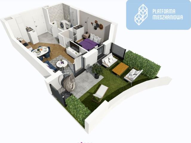 Wojciecha Hasa 34,85 m², Łódź