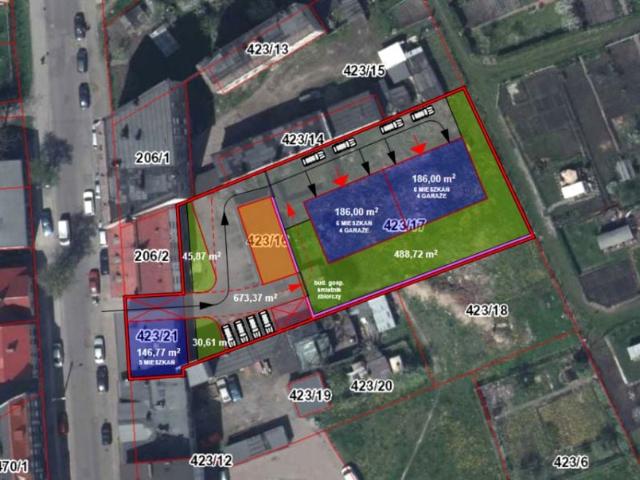 Wojska Polskiego 1 806 m², Stargard