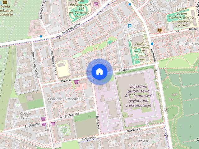 Wola, mieszkanie 2pok. Blisko metra KS. Janusza