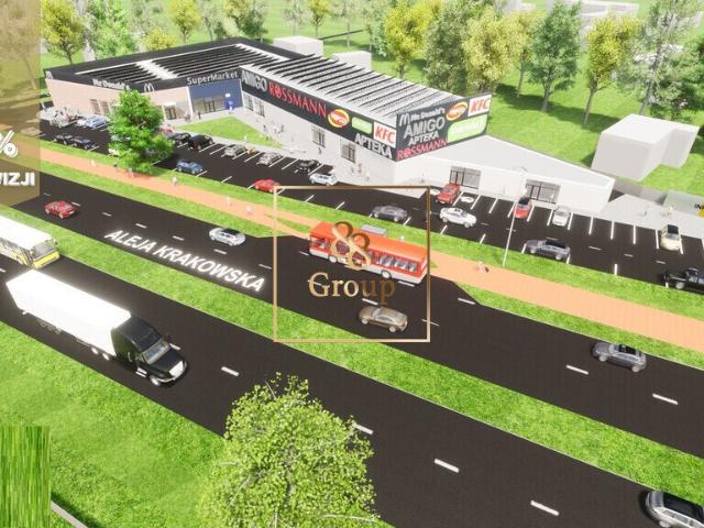 Wola Mrokowska, Aleja Krakowska, 50 m2