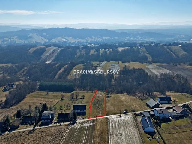Przepiękna działka z lasem i panoramicznym widokiem na Babią Górę