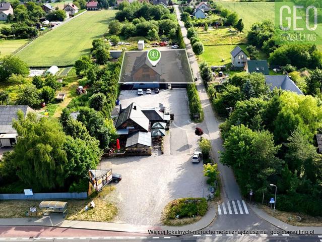 Wolnostoj. lokal usługowy 200 m², blisko Krakowa