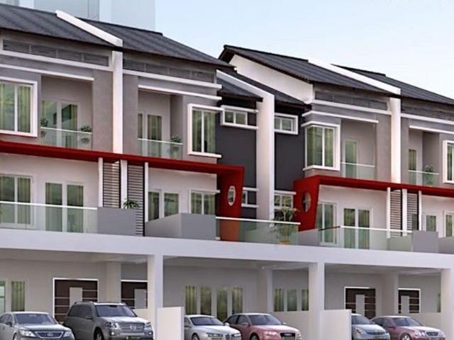 Worth Buy Brand new gated/guarded 3 Storey Corner House @ Raja Uda, near schools,banks,hawker foods center