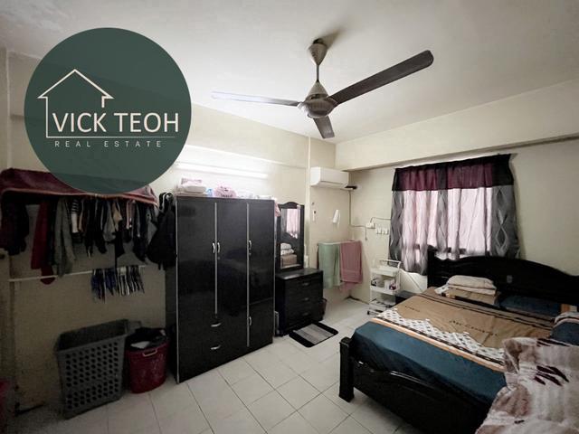 WORTH BUY Mutiara Heights 800sf 1carpark Basic Renovated Jelutong