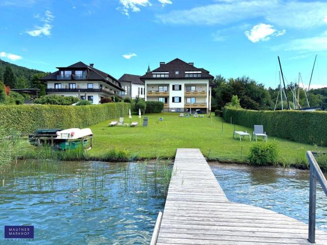 Wörthersee Seeappartement direkter Seezugang am Südufer Maria Wörth