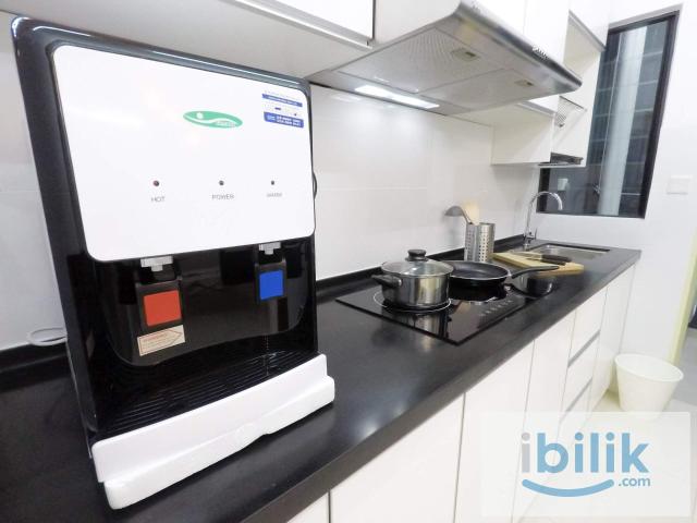 Work from home friendly! Premium balcony room walking distance to lrt sri rampai