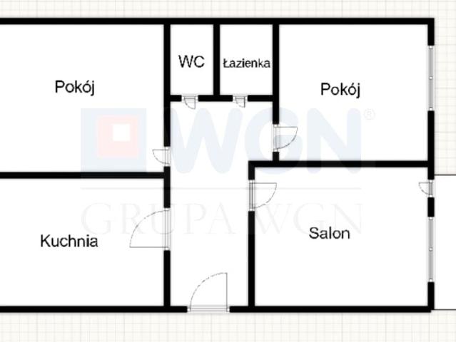 Wspólna 61 m², Miłki