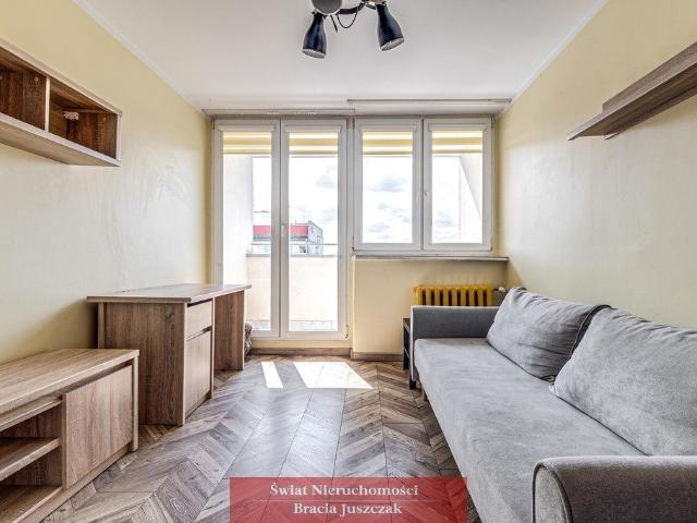 Wrocław Krzyki 32 m² z balkonem i widokiem na zieleń