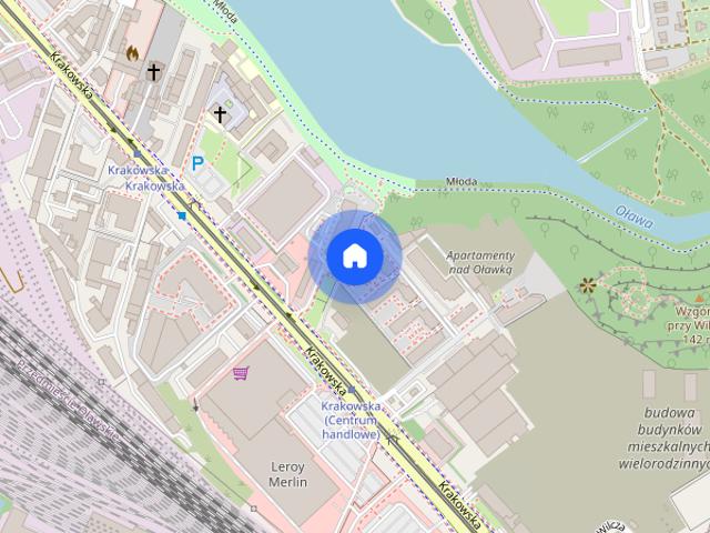 Wrocław Przedmieście Oławskie, ul. Krakowska