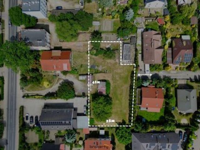 Wrocław, Stabłowice, ul. Oliwkowa, 1296 m² Działka