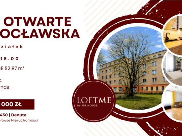 Wrocławska 52,87 m², Łódź