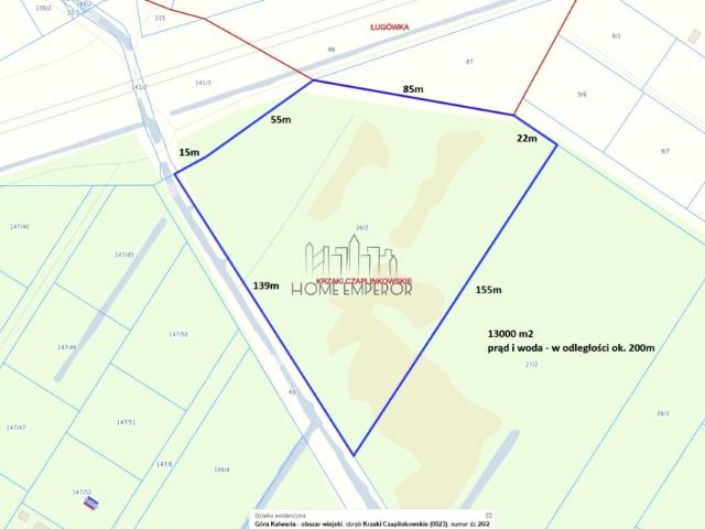 Wrzosowa 13 000 m², Krzaki Czaplinkowskie