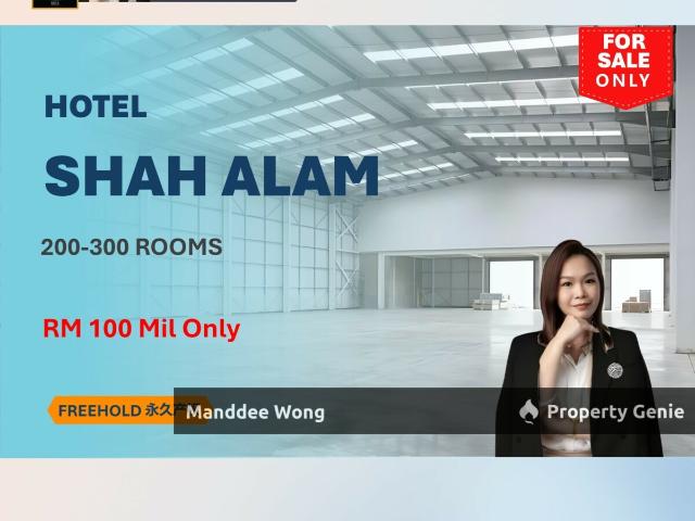 WTS/HOTEL BUILDING/200 300 ROOM/100MIL/SHAH ALAM