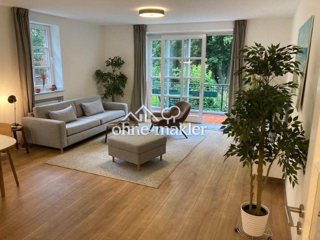 Wunderschöne 3 Zimmer Wohnung in Düsseldorf Kaiserswerth mit TG Platz Provisionsfrei