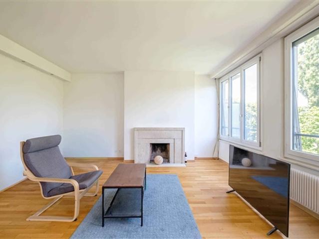 Wunderschöne 2 Zimmer Wohnung mit Blick auf die Eaux Vives