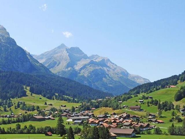 Wunderschöne 4,5 Zimmer Wohnung im Grundriss / Chalet Spitzhorn / Gsteig