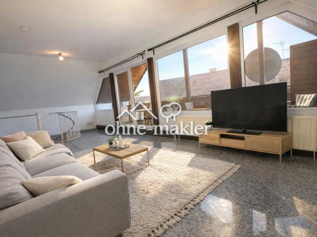 Wunderschöne 4 Zi. Maisonette mit Haus im Haus Charakter & Südbalkon–TG inkl. Privatverkauf