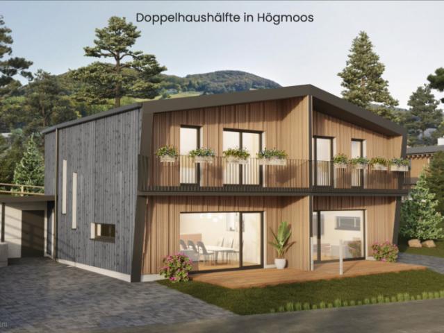 Wunderschöne Doppelhaushälfte in Högmoos Neubau